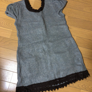 ニットワンピース　チュニックの画像