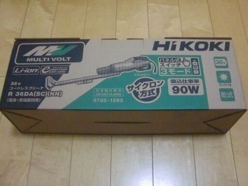HiKOKI R36DA(SC)(NN) 本体のみ 36Vコードレスクリーナー
