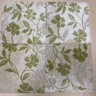 ☆新品・未使用☆ タイルカーペット 4枚セット