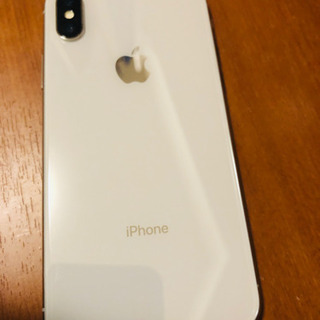 iPhoneX シルバー 64GB 美品 電池100%