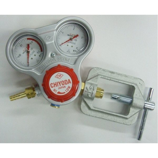 千代田精機　スタウト圧力調整器　酸素　アセチレン　セット売り　関東式