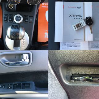 日産 エクストレイル2.0 20X 4WD　本革シート ETC ナビ キーレスEntry 禁煙車 （ブラック）の画像