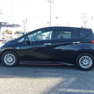 日産 ノート1.2 メダリスト　HDDナビ ETC フルセグTV スマート キー （ブラック）の画像