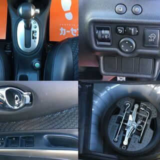 日産 ノート1.2 メダリスト　HDDナビ ETC フルセグTV スマート キー （ブラック）の画像