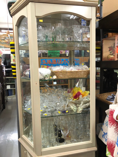 ?売約済?ガラスショーケース?