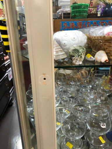 ?売約済?ガラスショーケース?