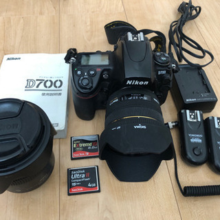 ニコン一眼レフカメラD700一式セット