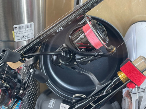 ロッド：DAIWA　BASS X リール：TATULA LT2500S