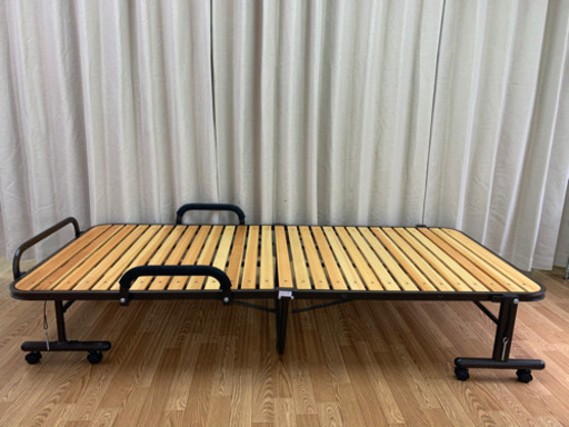折り畳みベッド すのこ シングル  bed 家具 一人暮らし