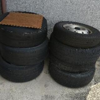 (お譲り先決まりました)廃タイヤ