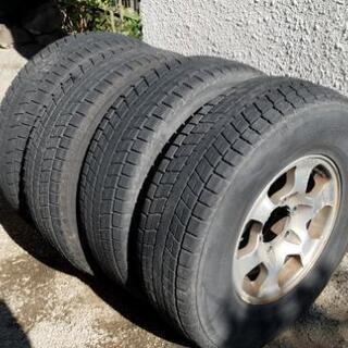 225/80R15 スタッドレス　ユーズド品売りますの画像