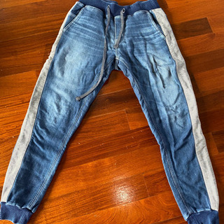 AZUL スエットデニム　ストレッチ　スキニー