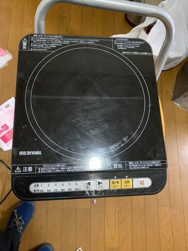 「動作品」2017年製　IHコンロ　IHK-T33-B 1400W