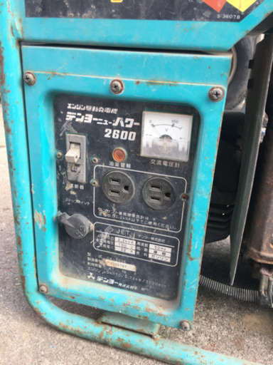 ★デンヨー★GA-2600★エンジン駆動発電機★50HZ★ジャンク品