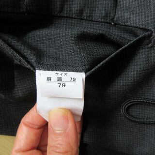日大習志野高校 男子制服　スラックス2本　夏物 胴囲79 ニチナラ 美品の画像