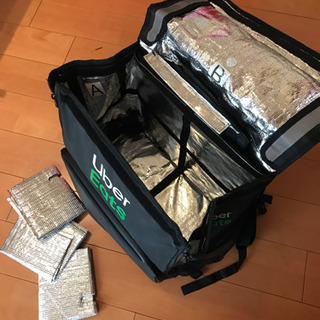 Uber eatsリュックの画像