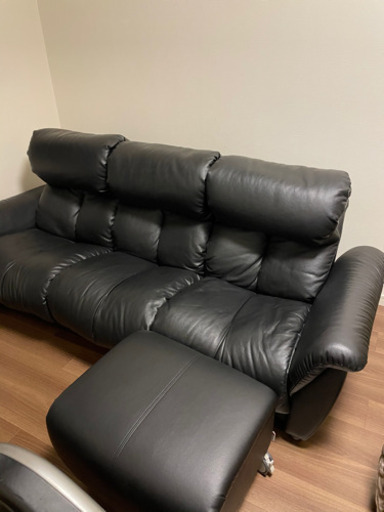決定済！本革　美品　ソファ
