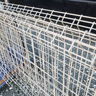 値下げ‼☆良品☆ フェンス メッシュフェンス スチール製 ネットフェンス 鉄フェンス 柵 さく 外 屋外の画像