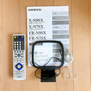 ONKYO CD/MDコンポ　X-N7SXの画像