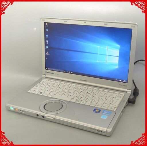 送料無料 ノートパソコン 中古良品 12.1型 Panasonic CF-SX2 第3世代Core i5 8GB SSD256GB DVD 無線 カメラ Win10 Office