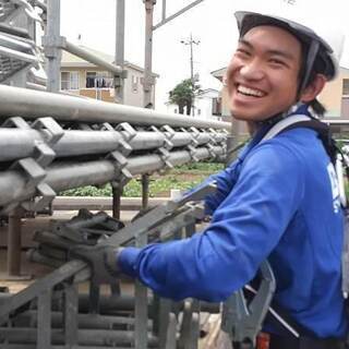 業界未経験なんて当たり前！足場の施工スタッフ募集／守谷SC常総④