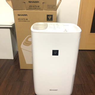 シャープ プラズマクラスター ハイブリッド式 加湿器 HV-H75-W
