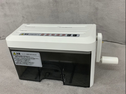 シュレッダー 手動 サンワサプライ CD カード ハンドシュレッダー