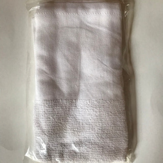 無地タオル　【新品】