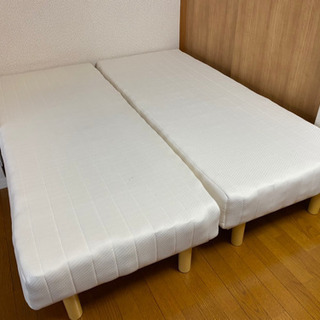 ※受付終了※0円です【脚付きマットレス】ニトリ美品（ベッド）の画像