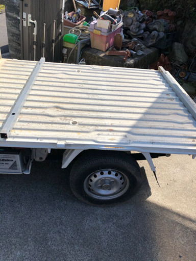 軽トラキャンピングカー　追加画像　切り離し