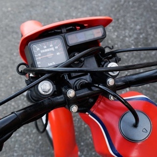 HONDA ホンダ TLM50 トライアル　50cc ２スト オフ車 林道 キャンプ ツーリング タイヤ新品 希少です！！の画像