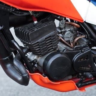 HONDA ホンダ TLM50 トライアル　50cc ２スト オフ車 林道 キャンプ ツーリング タイヤ新品 希少です！！の画像