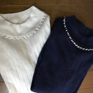 レディースニット3着の画像