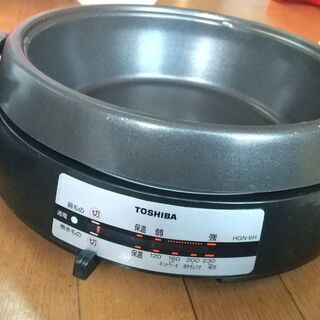 TOSHIBA製 ホットプレート・グリル鍋の画像