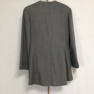 美品　LOURA GORINL パンツスーツ　Mサイズ　上質ウール　冬用グレーの画像