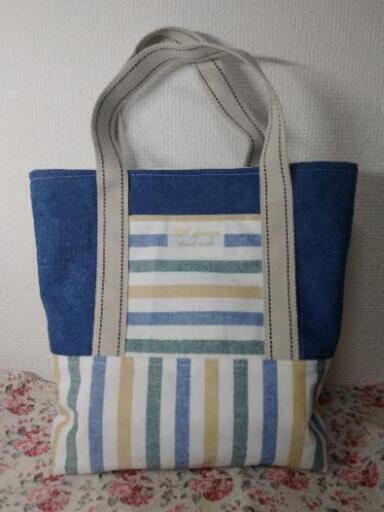 布バッグ(ハンドメイド)値下げしました。