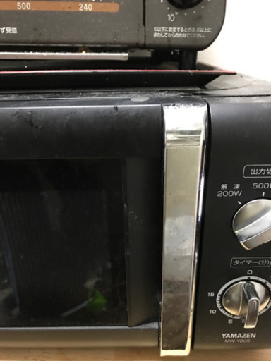 3月にお引き渡し　電子レンジ　オーブントースターおまけ