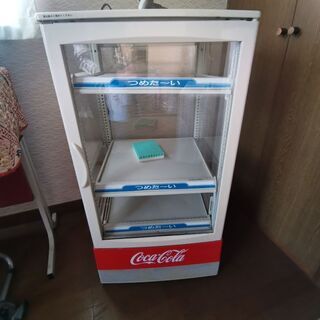 コカ・コーラの冷蔵庫 ショーケース （SANYO 温冷蔵庫ショー