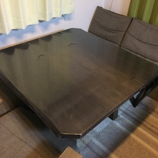 ダイニングテーブルセット机イス4脚