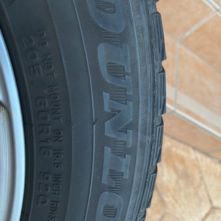 スタッドレスタイヤ　アルミホイールセット　205/60R16の画像