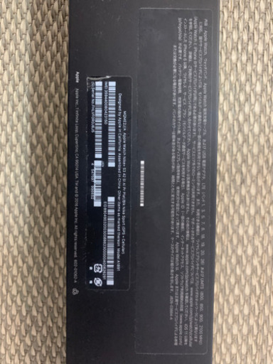 【値下‼️】マスクをしたままで顔認証が可能になります！Apple Watch 3 NIKE42mm GPS+セルラーモデル 希少