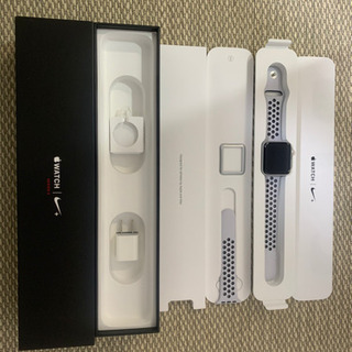 【値下‼️】マスクをしたままで顔認証が可能になります！Apple Watch 3 NIKE42mm GPS+セルラーモデル 希少