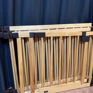 ベビーサークル　木製　nebio の画像