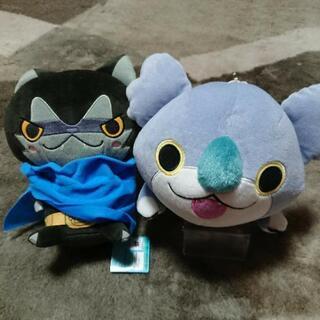 『SOLD』✨美品✨妖怪ウォッチダークにゃん&コアラにゃんぬいぐるみ