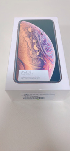激安【新品未使用】iPhone XS Gold 512 GB SIMフリー