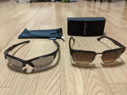 POLICE、OAKLEYサングラスセット￥10.000
