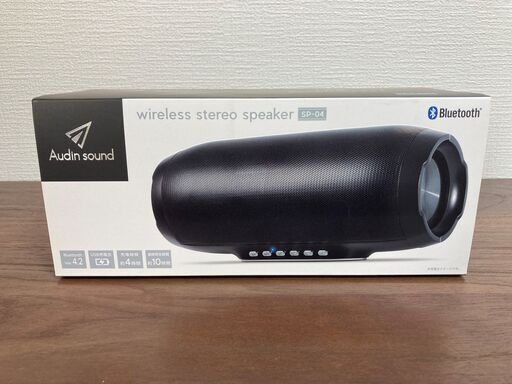 【新品】Bluetoothワイヤレスステレオスピーカー