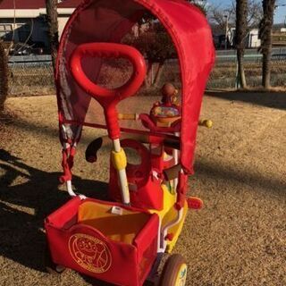 アンパンマン三輪車デラックス　4000円の画像