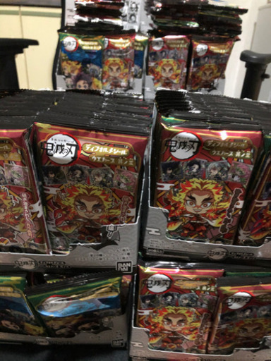 新品未開封 鬼滅の刃　ディフォルメ シール ウエハース3 其ノ三 ３弾　1箱(20個) 1BOX 三弾 バンダイ BANDAI