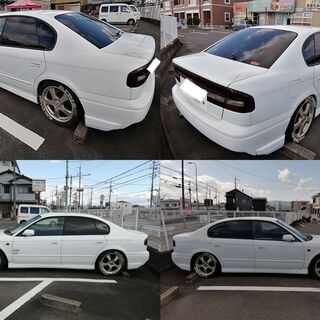値下げしました レガシィB4 RSK ツインターボ☆5MT☆BE5☆車検あり☆コミコミ価格の画像